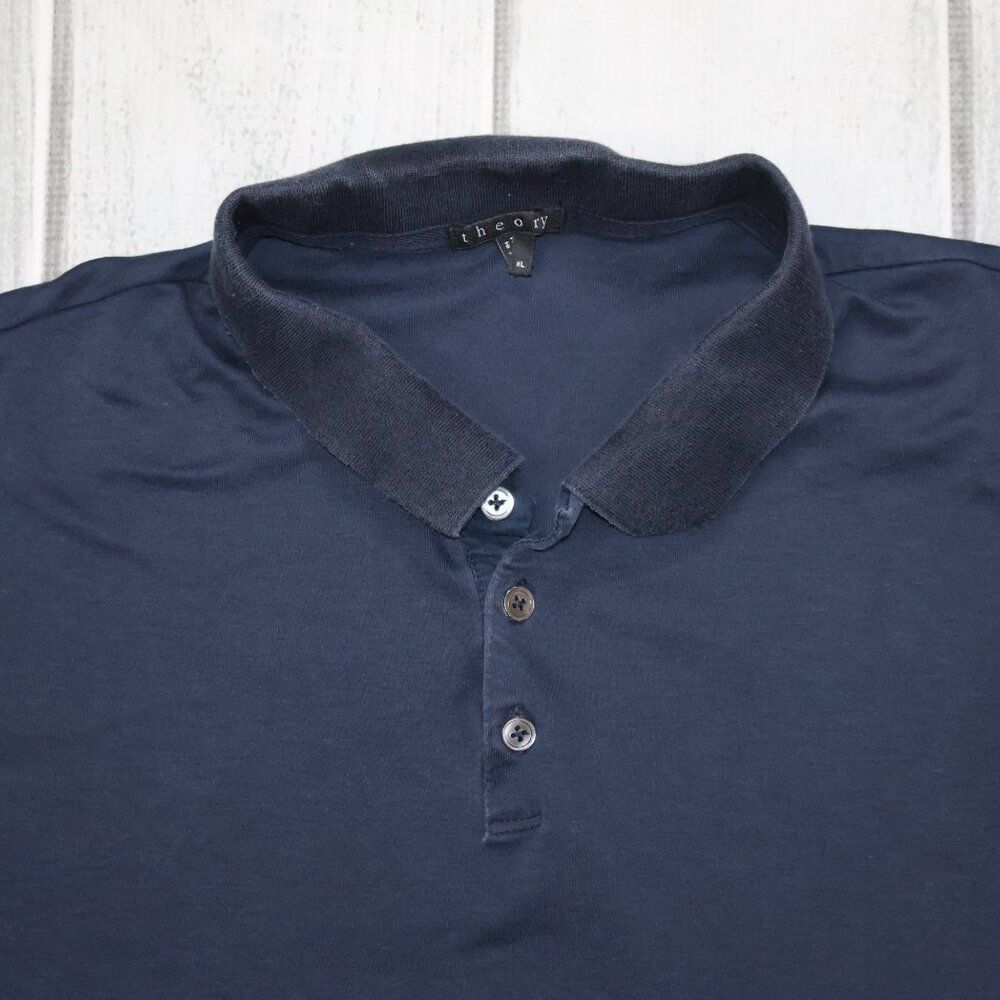 Theory Boyd Census Solid Piqué Polo - Slim Fit - Picture 3 of 7